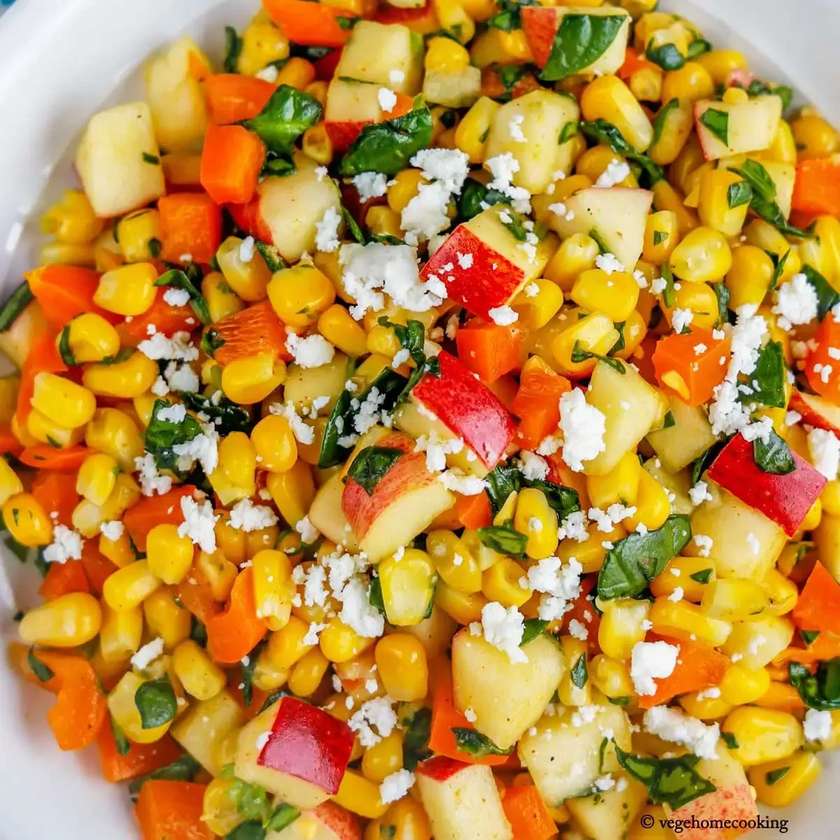 Corn Apple Salad