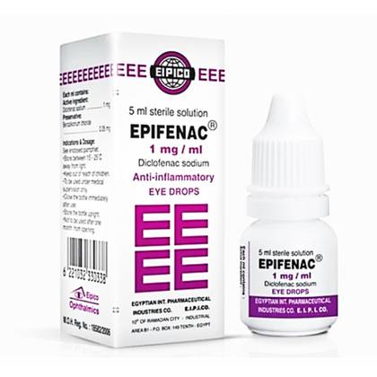 Epifenac 0.1% 5ml Eye Drop