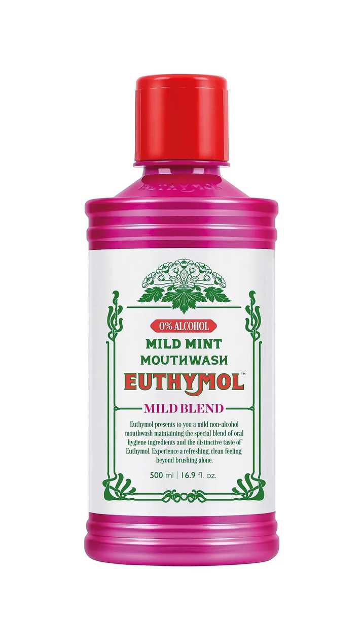 Euthymol Mild Mint Mouthwash 500ml