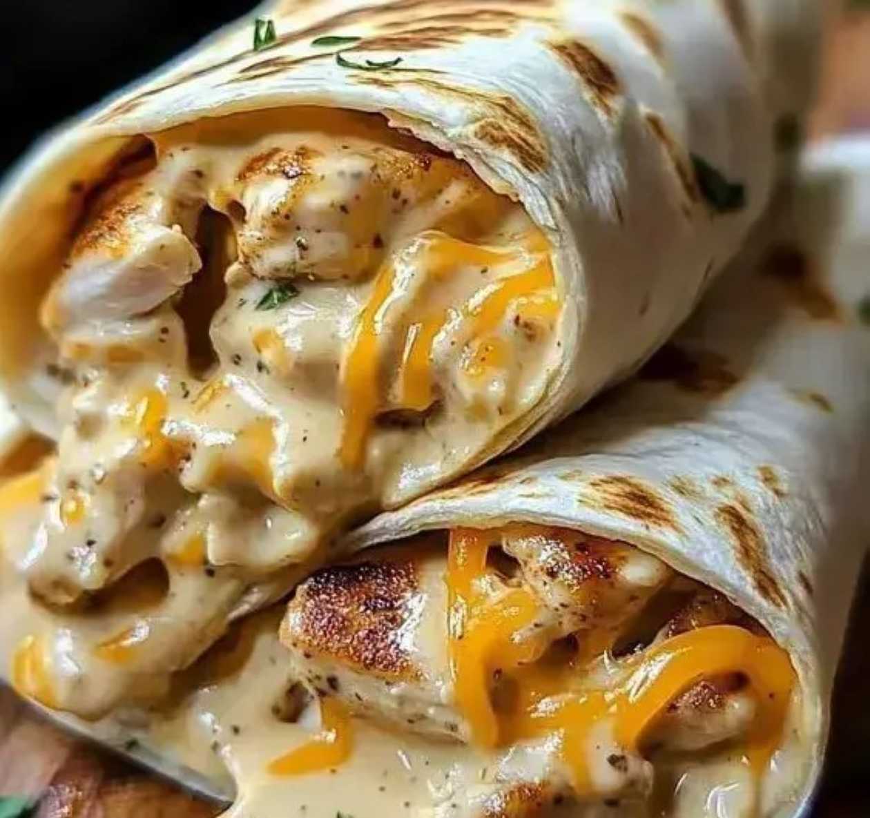EJs Cheesy Special Wrap