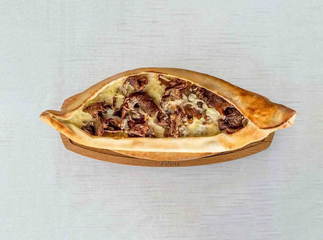 Pide with veal