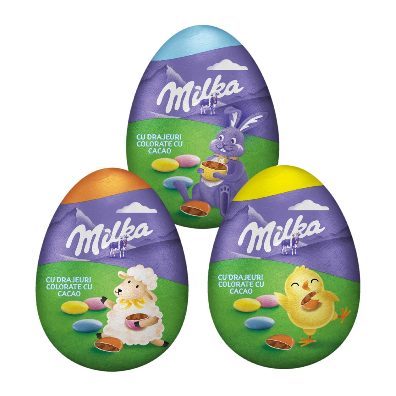 Ovo Páscoa Milka Funny Egg 50 g