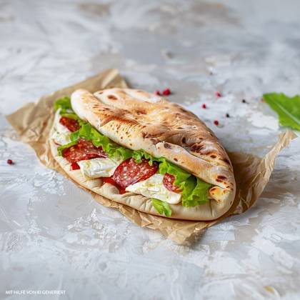 Panuozzo Salame Piccante