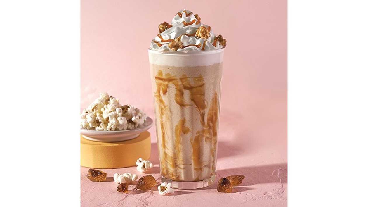Frappe Caramel Popcorn
