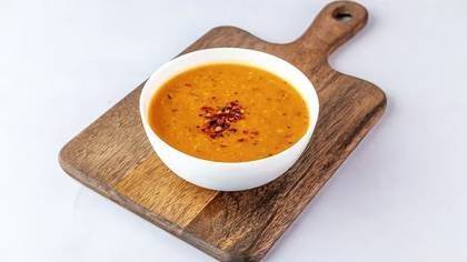 Turkish red lentil soup