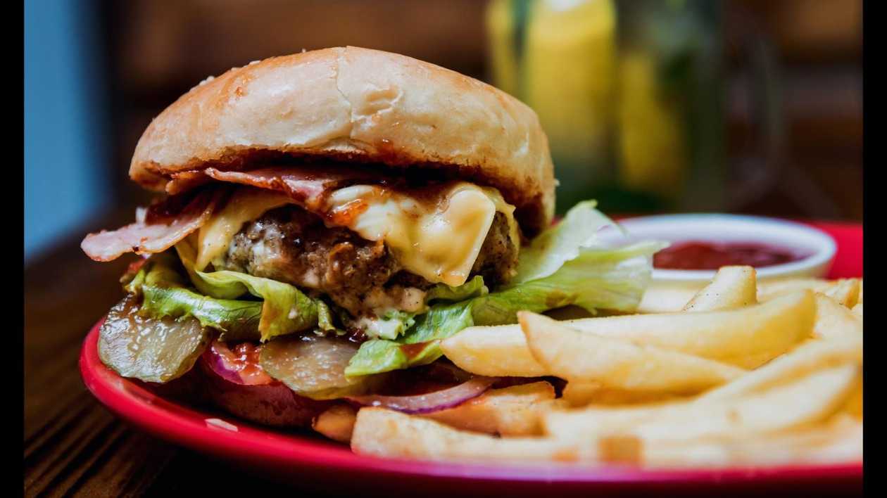 Black Angus Burger