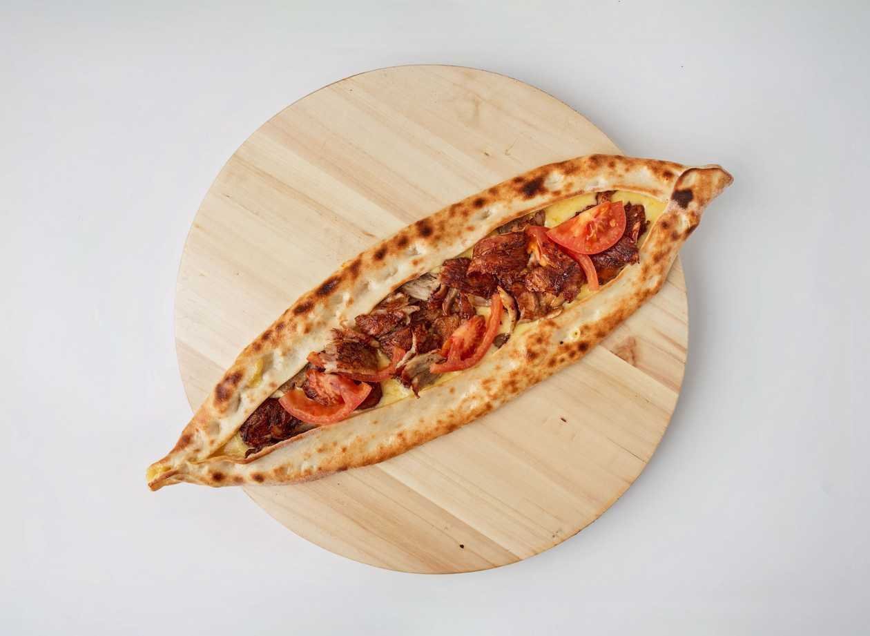 Pide with chicken