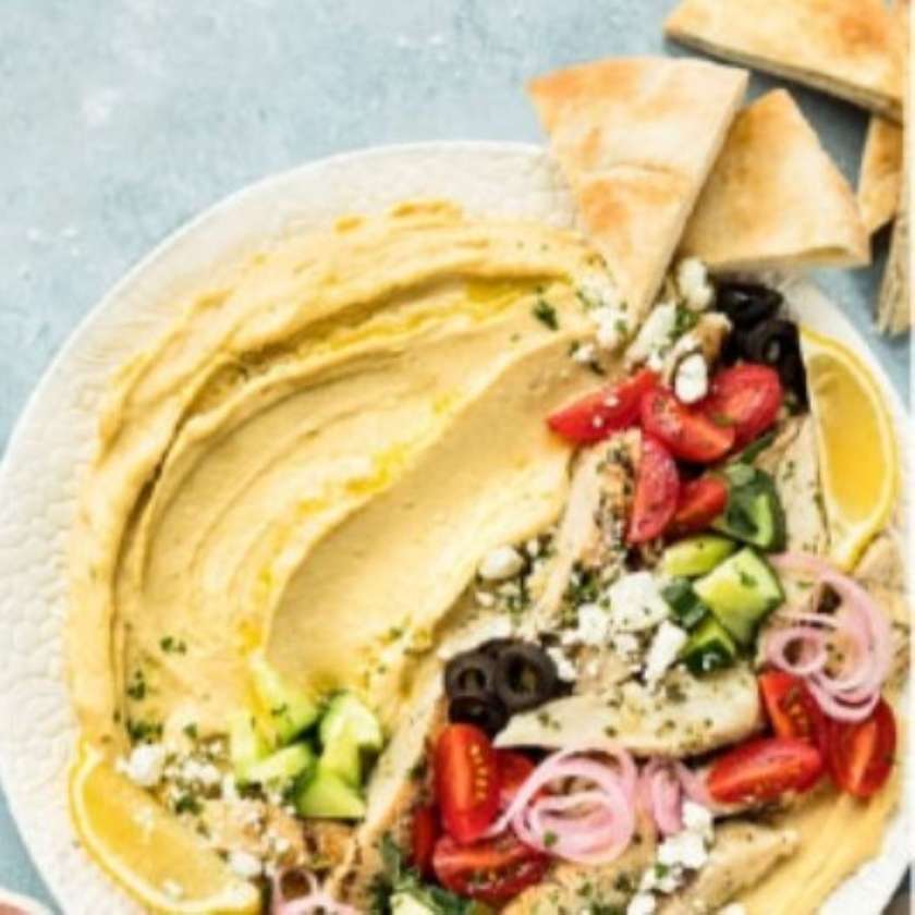 Hummus with Chicken