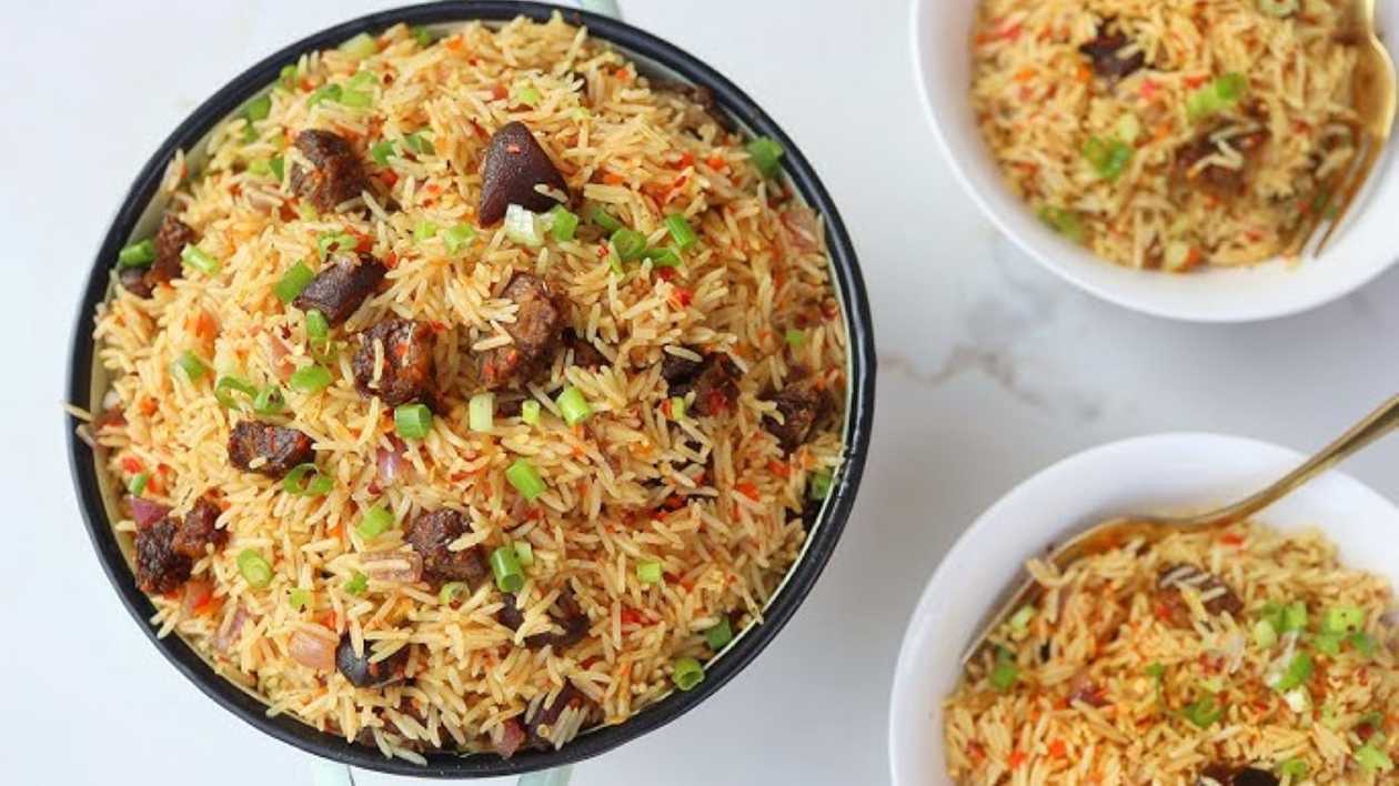 Goat Pepper Rice