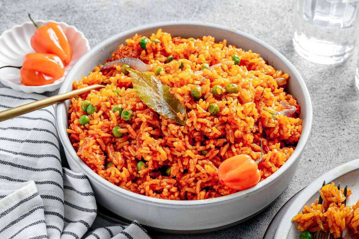 Jollof Rice with chicken