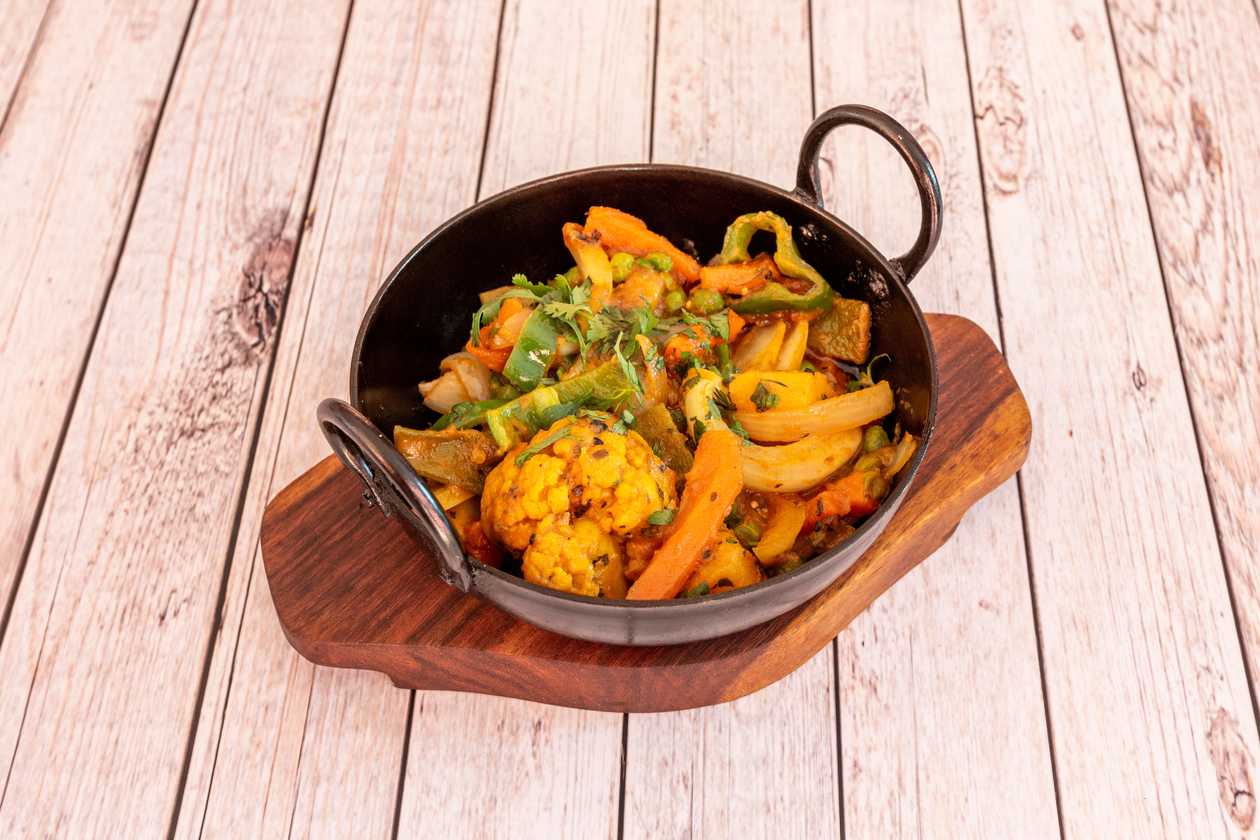 Schezwan Vegetables with Tofu