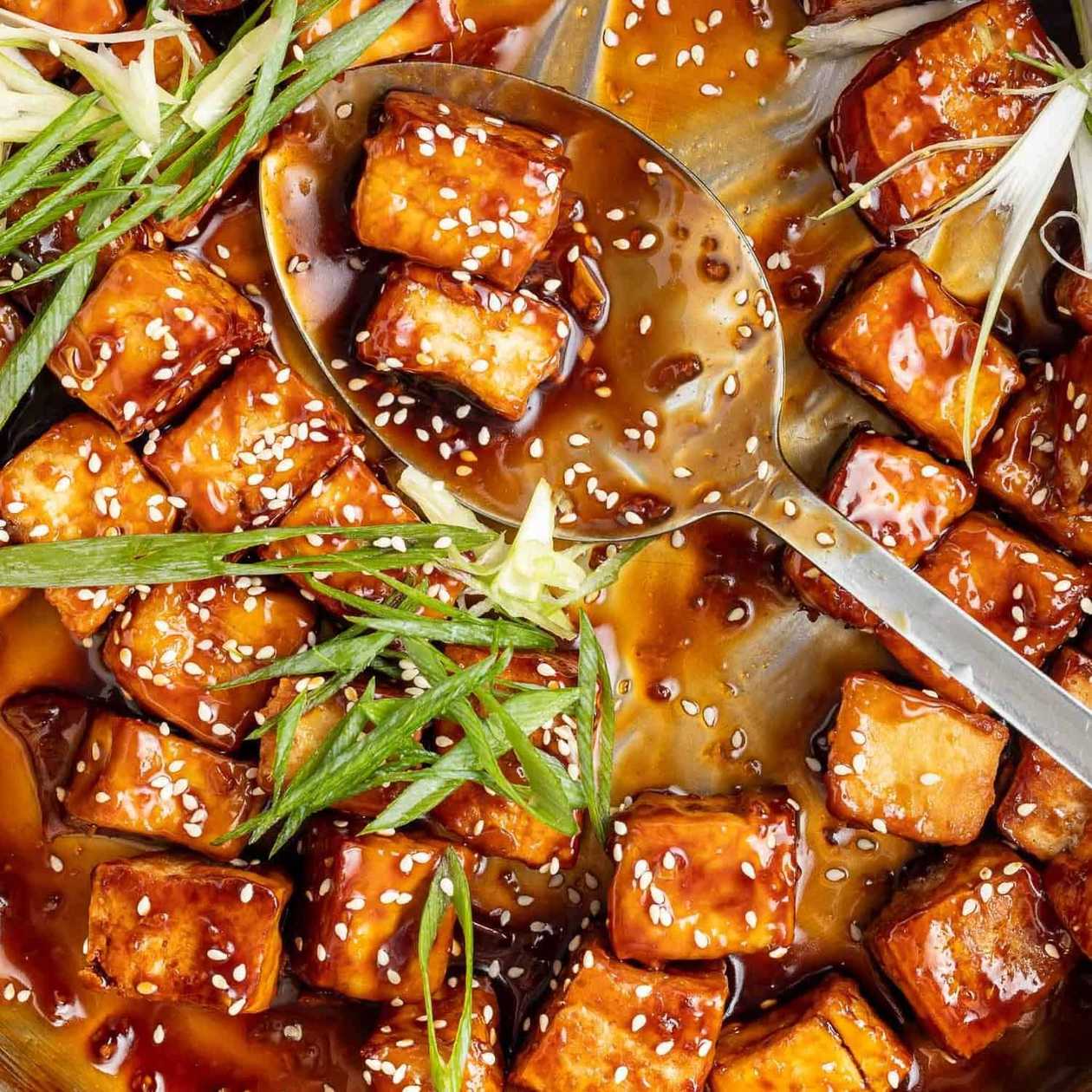 Honey Sesame Tofu