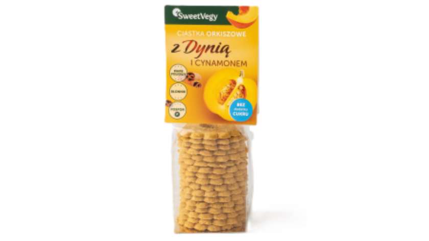 Ciastka orkiszowe z dynią i cynamonem 100 g