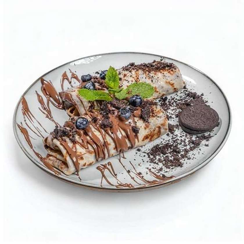 Pancakes with Oreo
