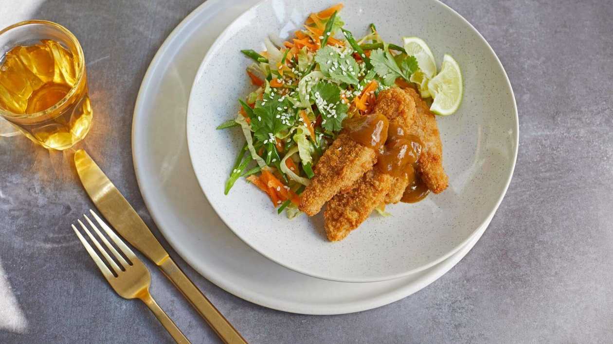 Katsu Chicken Caesar Salad