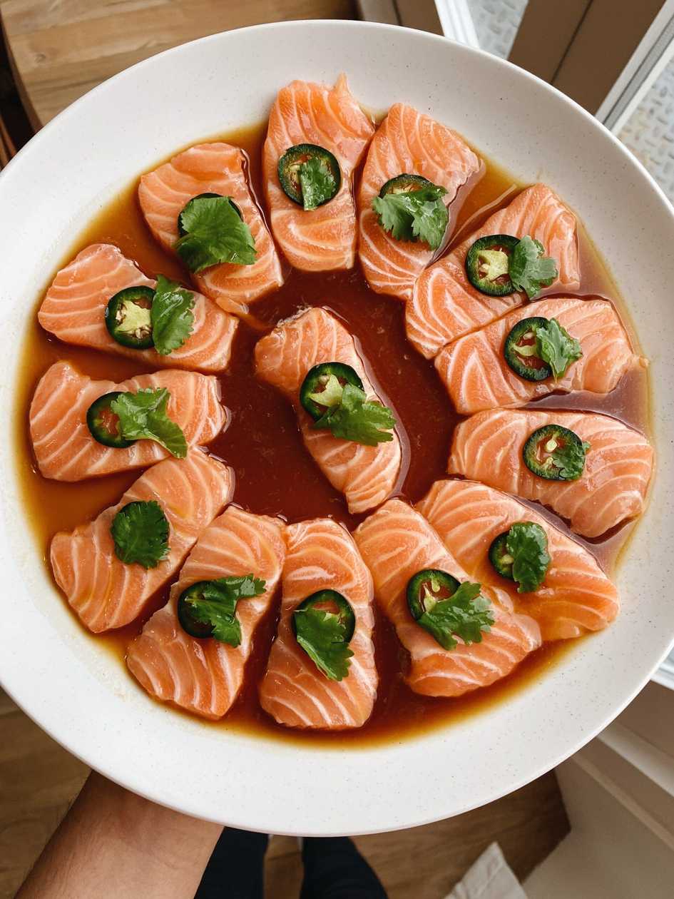 Sashimi Rose Plate