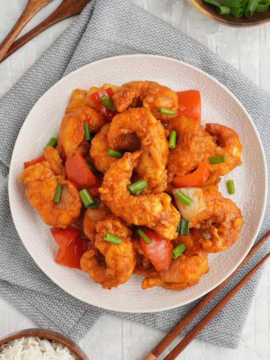 Sweet & Sour Prawns