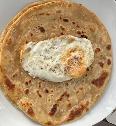 Paratha and Egg