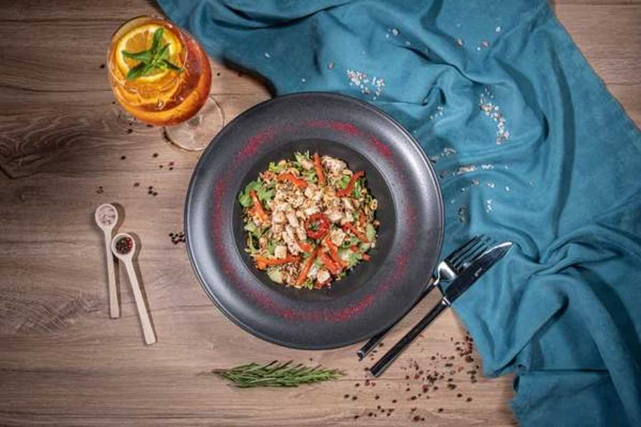 Arugula And Seeds Salad