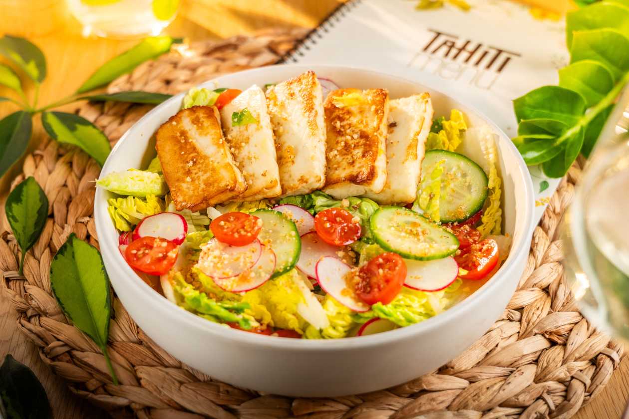 Halloumi šalát