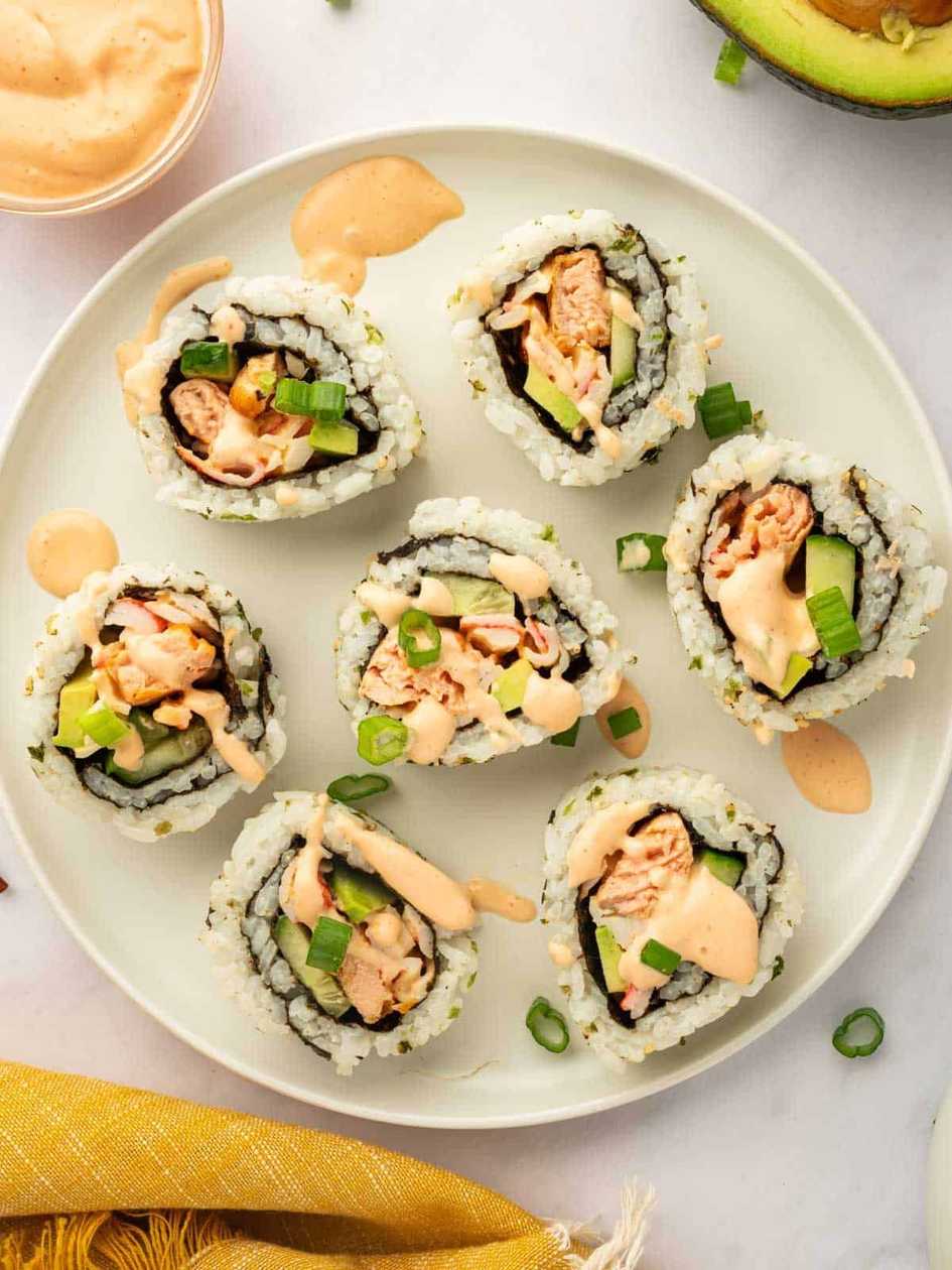 Salmon Heat Roll (8pcs)