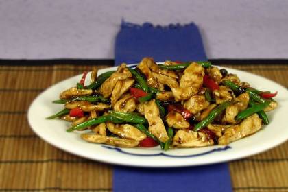 Chicken Black Bean & Bamboo Shoot