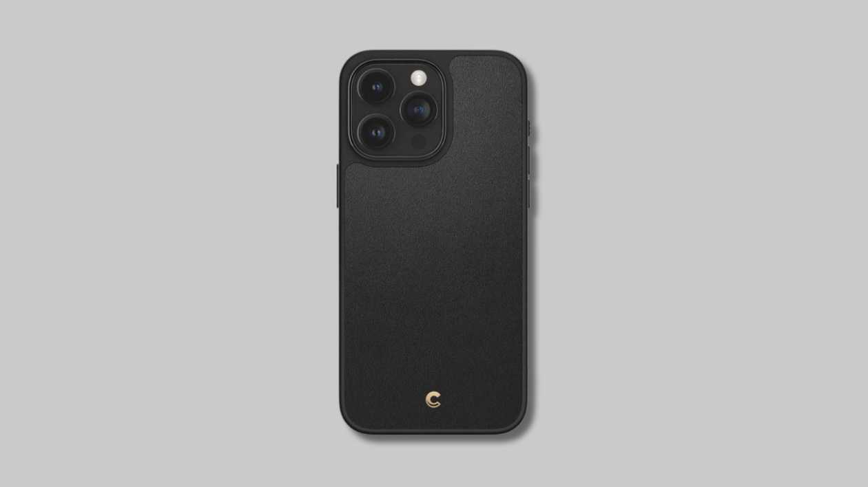Spigen Cyrill Kajuk MagSafe iPhone 15 Pro Max Case Black