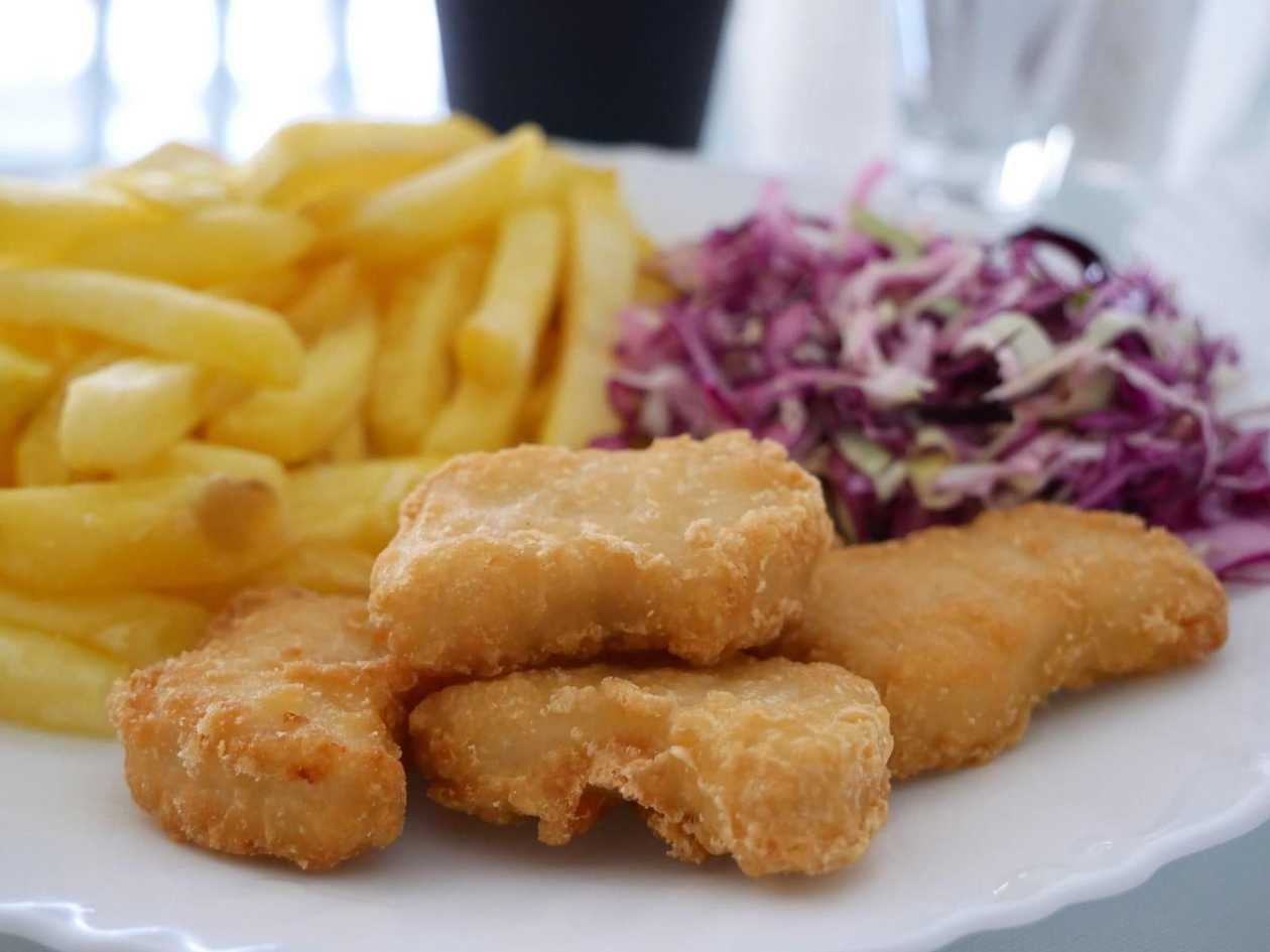 French Fries and Chicken Nuggets