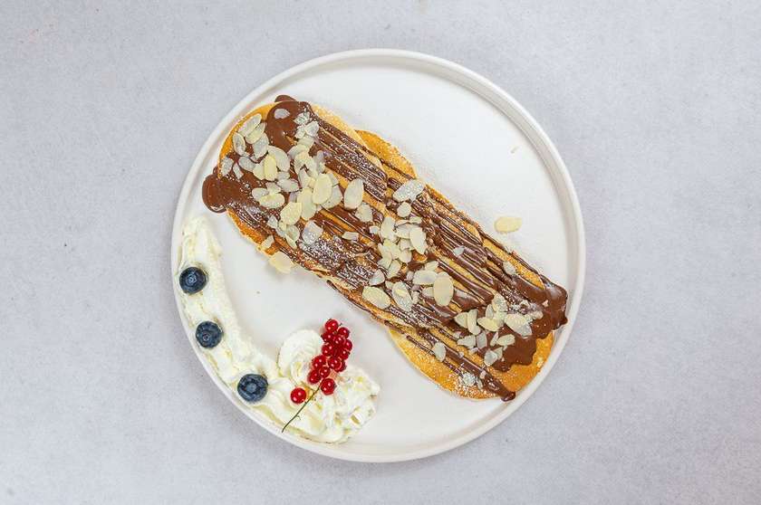 Pancakes nutella