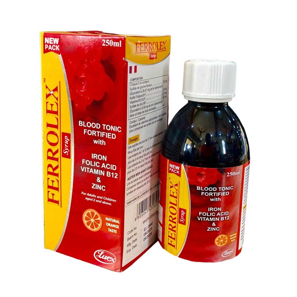 Ferrolex 250ml Syrup x1