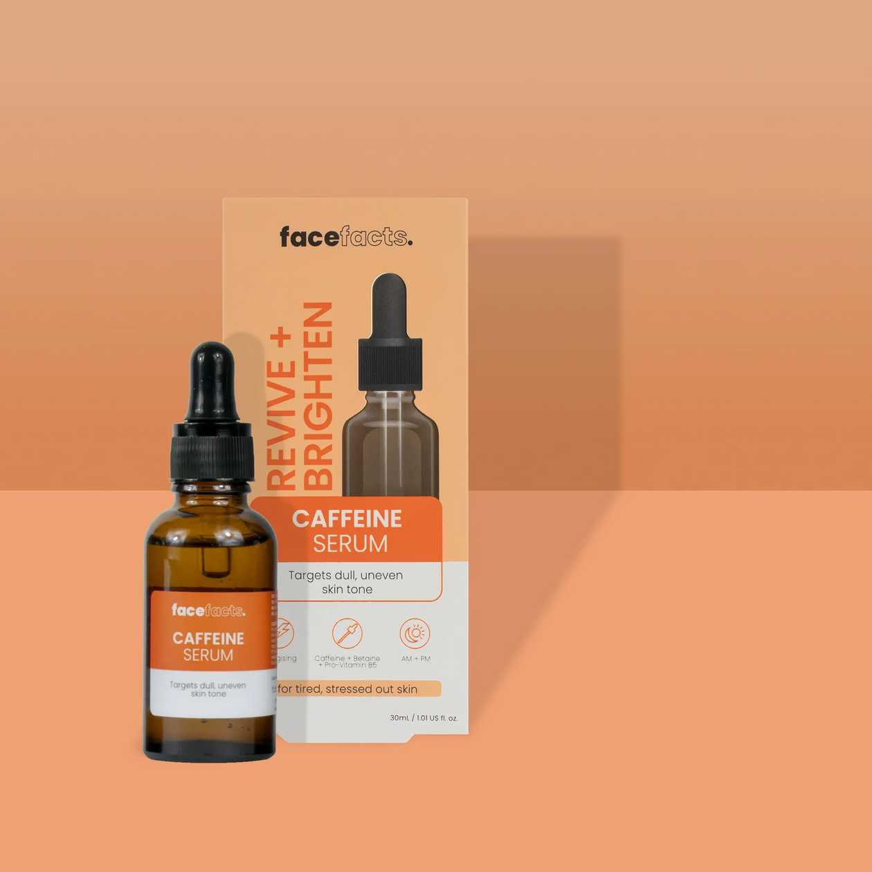 facefacts Revive+ Brighten Caffeine Serum