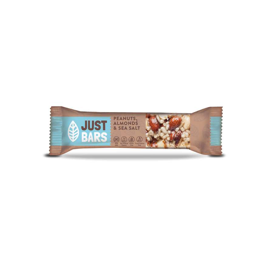 Just Bars Peanuts Almonds & Sea Salt , 40g