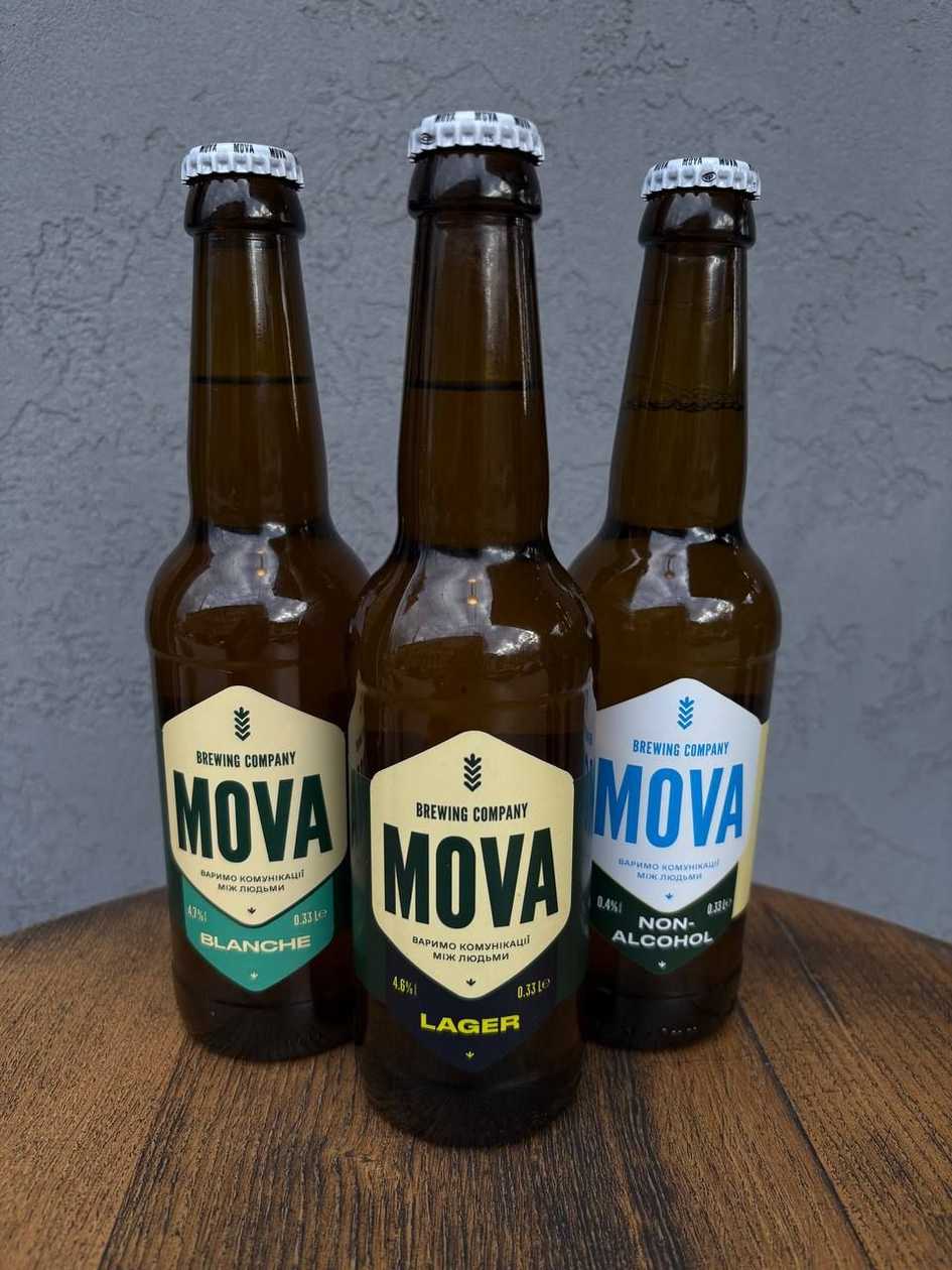 Пиво Mova 0,33