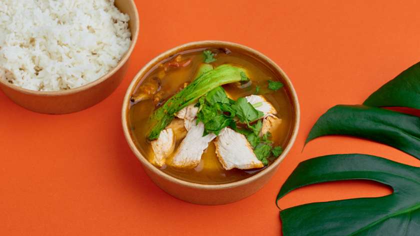 Tom Yum z Kurczakiem