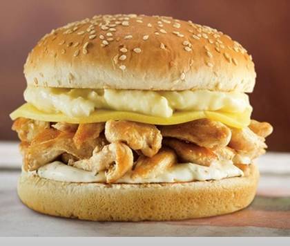 X Frango com batata frita