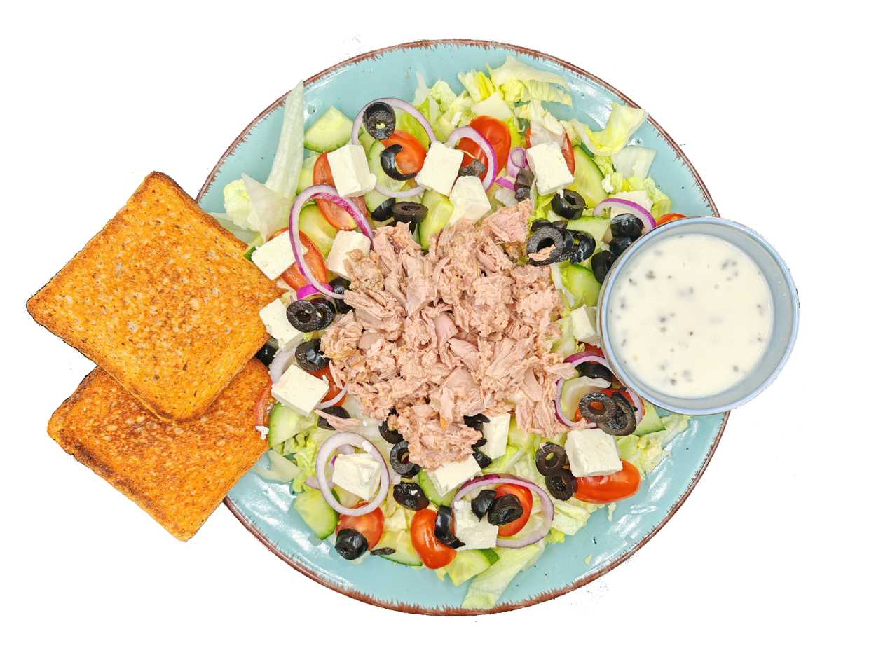 Salad with tuna