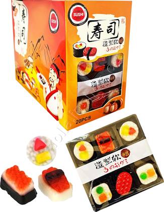 Jelly sweets Sushi Gummy 18g.