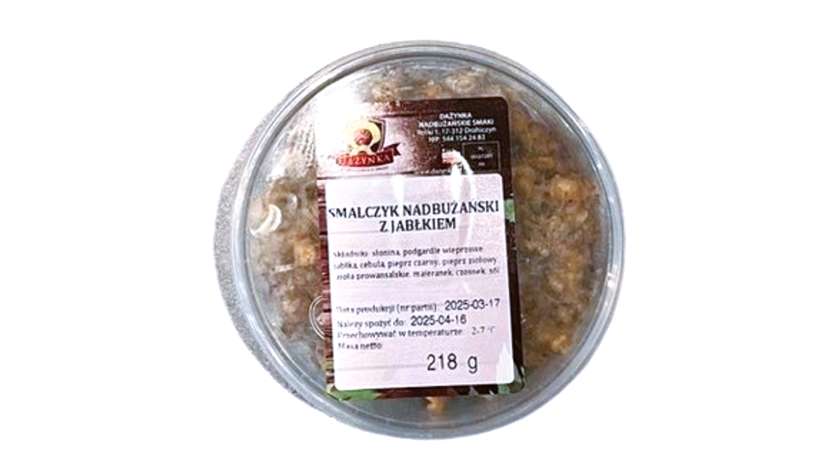 Smalczyk z jabłkiem i cebulą Dażynka 200 g