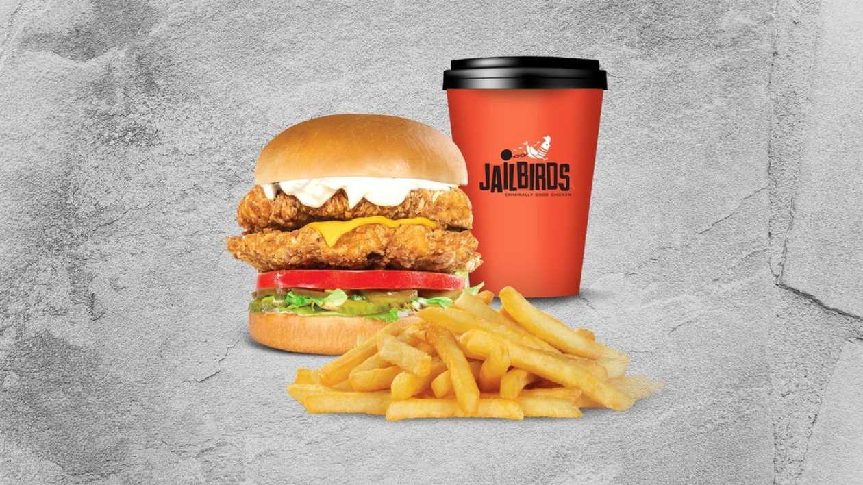 Double Crispy Chicken Burger Meal