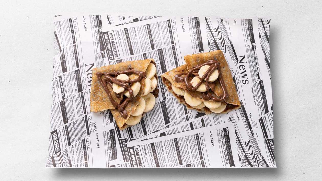 Nutella and Banana Pancakes