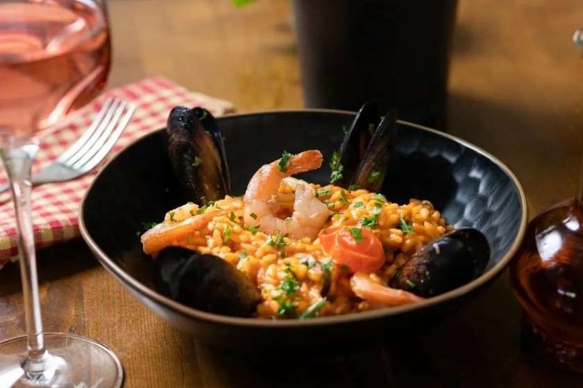 Risotto with Seafood