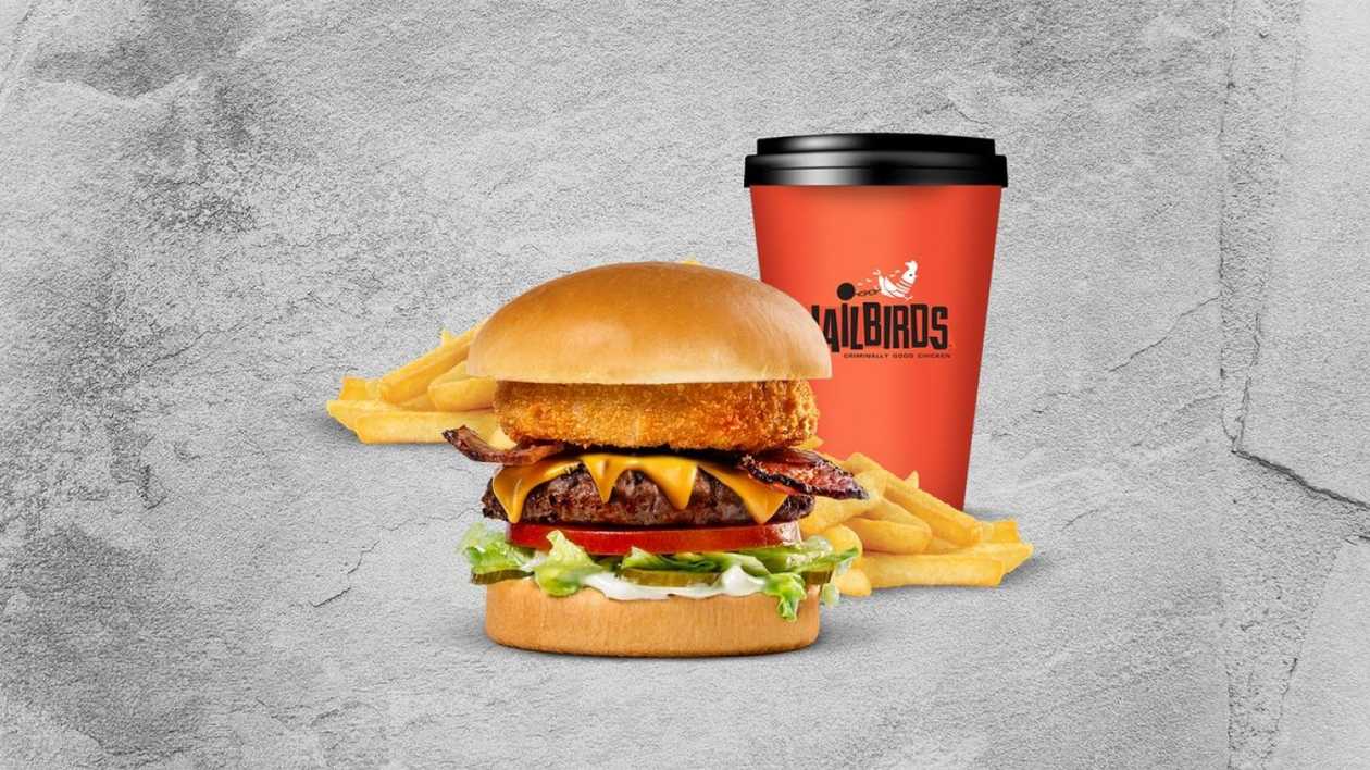 Signature Beef Burger Meal