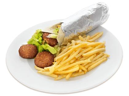 Falafel Durum with Fries