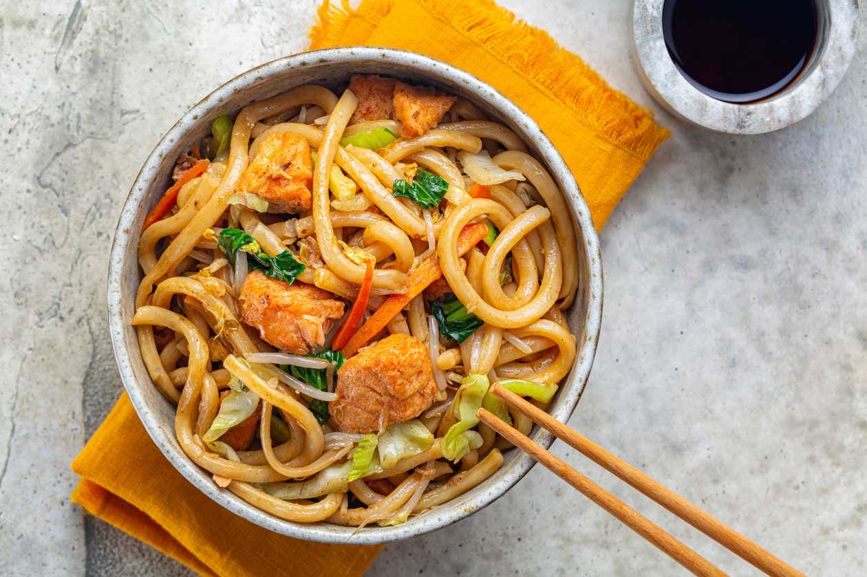Udon with Vegetables
