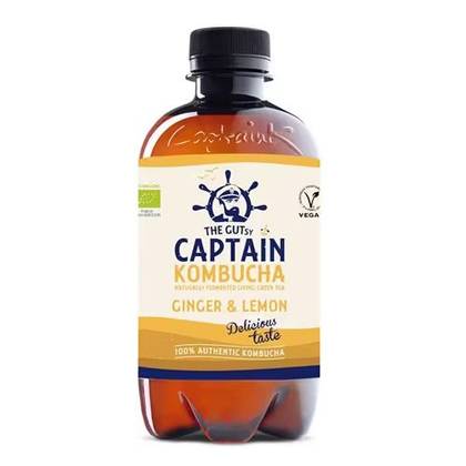 Kombucha Gengibre e Limão