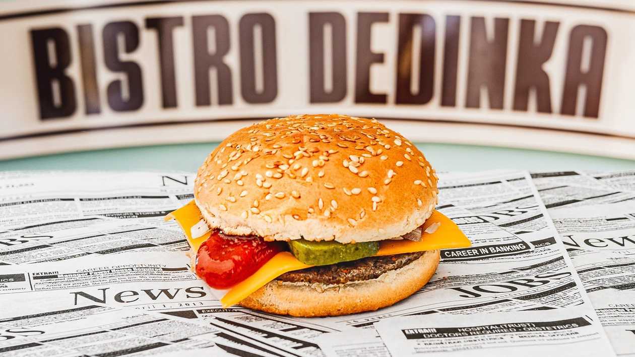 Cheese and Ham Burger