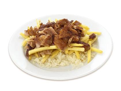 Döner Plate with Rice