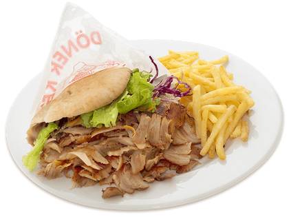 Kebab Normal com Batatas
