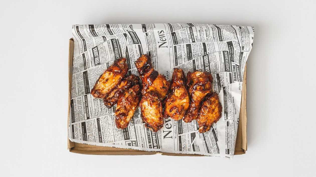 BBQ Chicken Wings 350g