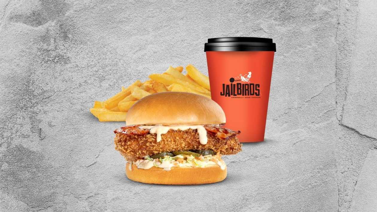 Chick N'Bacon Burger Meal